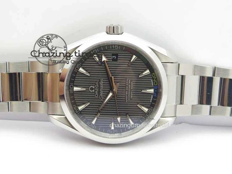 0101 Versatile Aqua Terra ‘PyeongChang 2018’ JHF Best Edition Black Dial On SS Bracelet A 8204